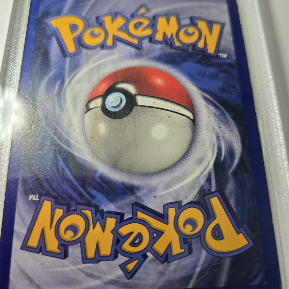 ✨ Holographic Vintage Snorlax Pokémon Card – Moderate Play – Magnetic Case Incl. - Picture 7 of 8